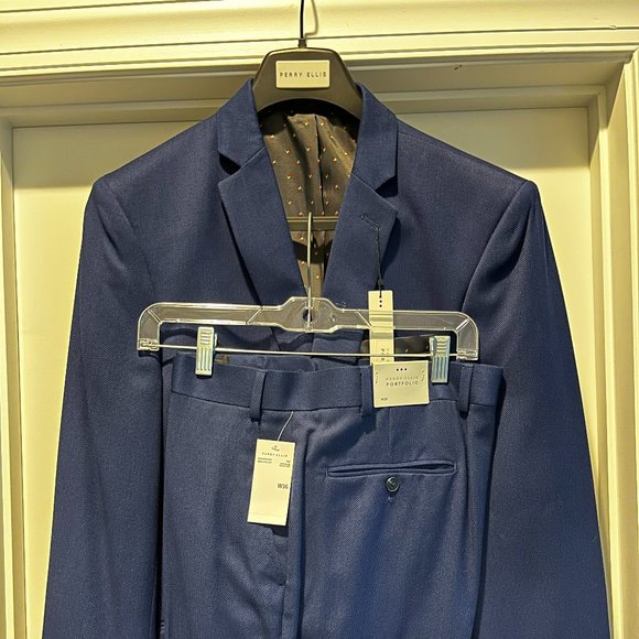 New Suit - Perry Ellis - Tags On - Picture 5 of 7